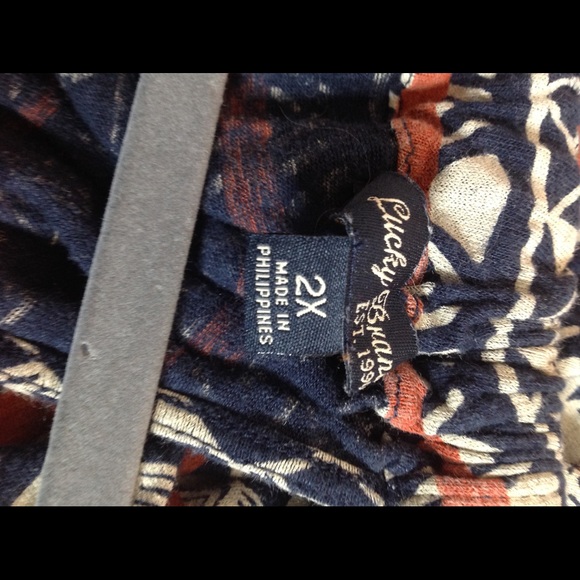 Lucky brand tank top size 2xl - Picture 3 of 4